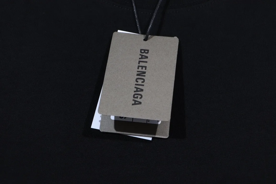 #「 Quality」 《BALENCIAGA 》24SS Classic T Quality - 2 - os 220 -26 280g - 320g - Quality ：Black White Size: XS-S-M-L